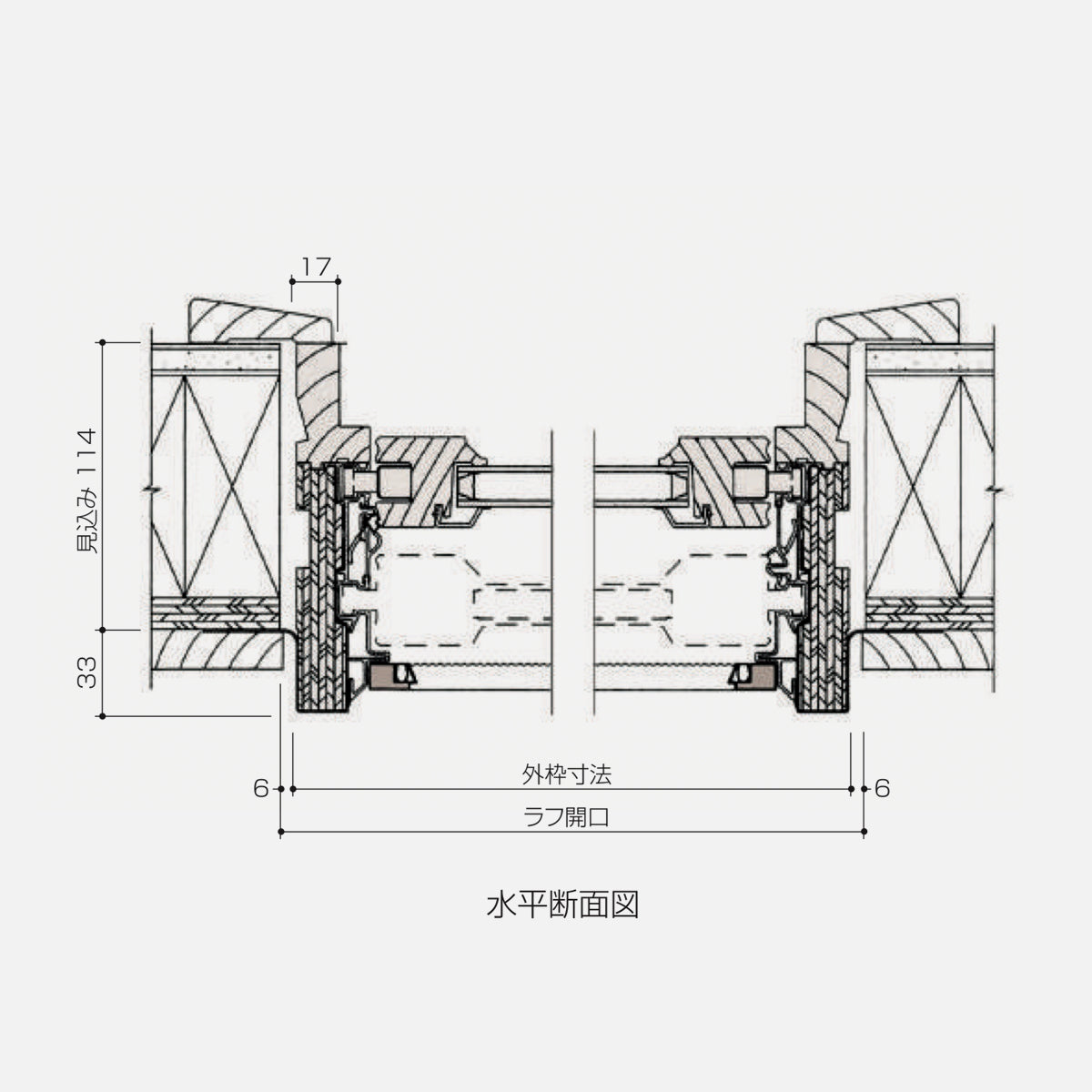 アンダーセン　ダブルハング上げ下げ窓　244DH2036