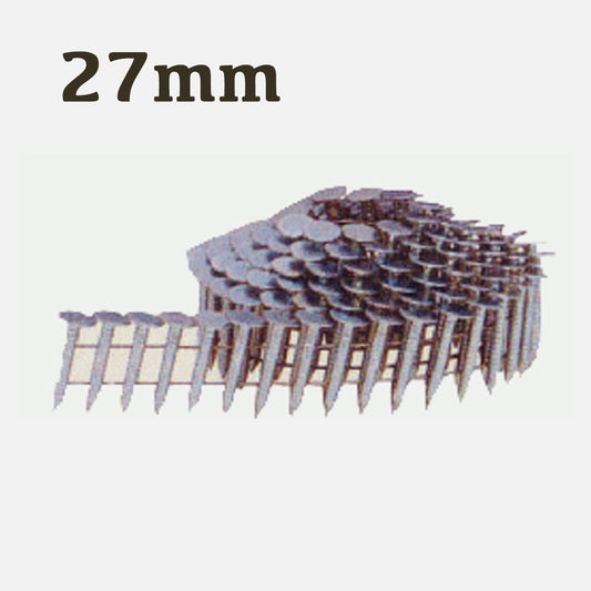リッジウェイ用　釘打ち機用シングル釘コイルネイル27(平場用)